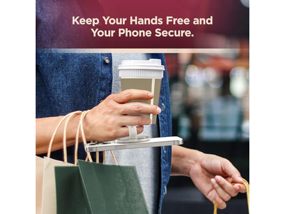 Magnetische Handygriffhalterung mit Silikon Fingerschleifenring