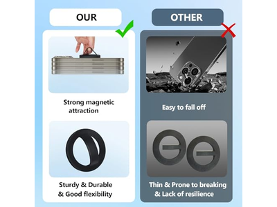 Magnetische Silikon Ring Griff Telefonhalter