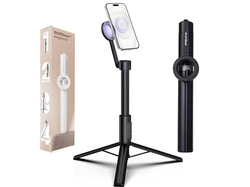 Magnetstativ für Iphone, 64 Selfie Stick für iPhone Magsafe
