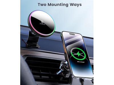 Magsafe Autohalterung Ladegerät 15w Drahtloses Autoladegerät