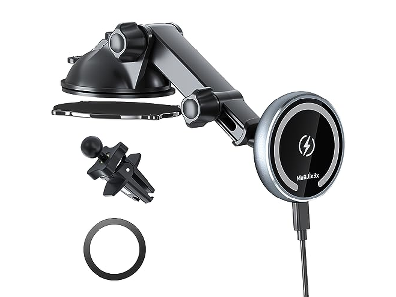 MagSafe Autohalterung Ladegerät Auto-Ausrichtung Telefonhalter