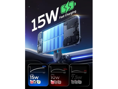 15w Magnetische Drahtlose Autoladegerät