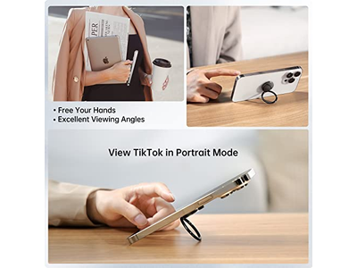 Handy Ringhalter Stehen 360 Grad Rotation Fingerring Kickstan