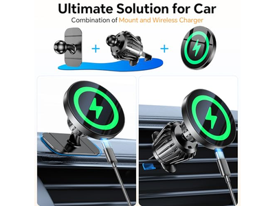 Coolpow für Magsafe Autohalterung Ladegerät