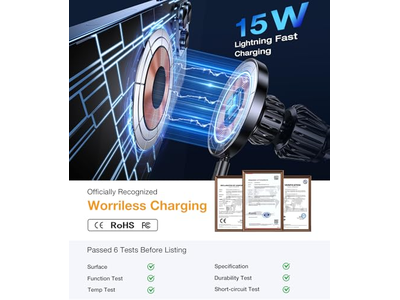 Coolpow für Magsafe Autohalterung Ladegerät