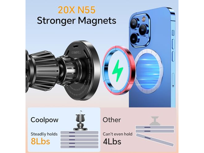 Coolpow für Magsafe Autohalterung Ladegerät