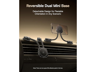 Dual Arm Verstellbare Magnetische Telefonhalterung