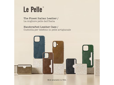 Handgefertigte Leder-Kartenbörse - Schlank Magnetisch - 2-Kartenhalter - Coco