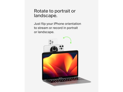 iPhone MagSafe Kamerahalterung für Macbook, iPhone Continuity Kamerahalterung