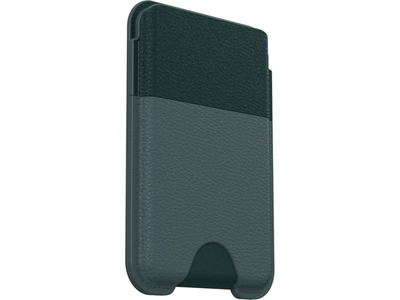 Leder Geldbörse für MagSafe -Signbrush Grün