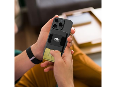 Magnetkarten-Brieftasche mit Geldträger für iPhone-Serie Minimalistisch Des