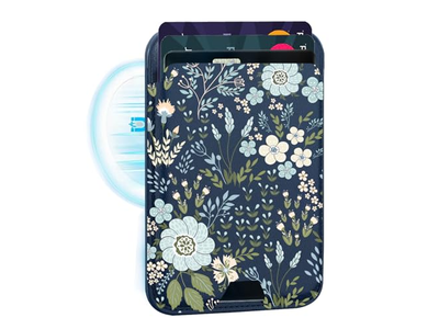 Magnetische Handy Geldbörse Kartenhalter-Kompatibel mit MagSafe Leiten