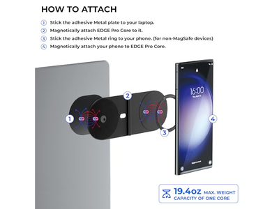 Magnethalter für Computer und Tablets