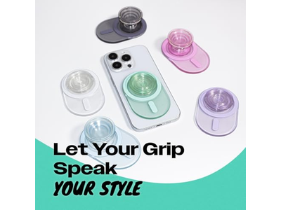 Magnetischer Telefongriff - MagSafe Kompatibel Durchscheinend Schlank Lightweig