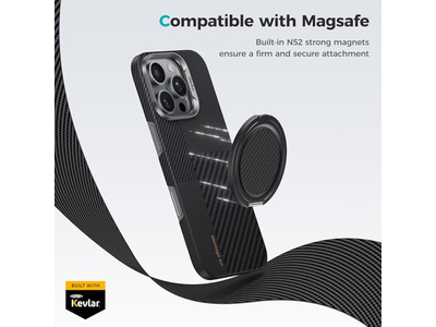 Magnetischer Handygriff und Ständer mit 360 Grad Rotation für Smartphones