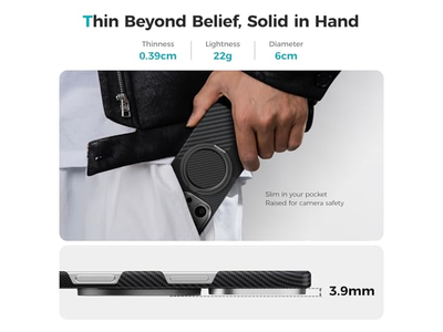 Magnetischer Handygriff und Ständer mit 360 Grad Rotation für Smartphones