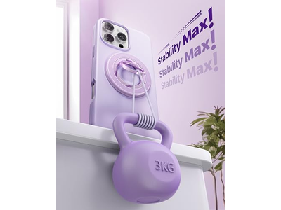 Magnet-Handygriff für MagSafe mit Drehbarem Beidseitigem Magnethalter