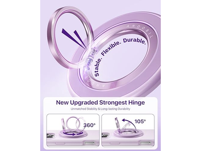 Magnet-Handygriff für MagSafe mit Drehbarem Beidseitigem Magnethalter