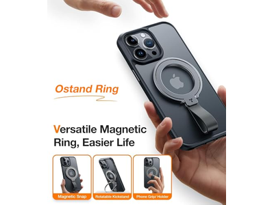 Magnetischer Handygriff Halter Kickstand Passt MagSafe für iPhone und Gal