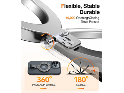 Magnetischer Handygriff Halter Kickstand Passt MagSafe für iPhone und Gal