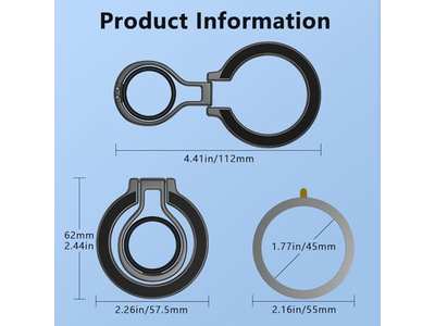 Magnetischer Handygriffhalter für Handys und Smartphones