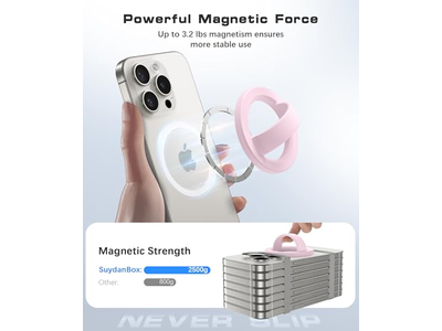 Magnetischer Telefongriff Abnehmbarer Schleifengriff