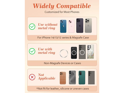 Magnetischer Telefongriffständer mit Fingergriff-Kickstand für iPhone