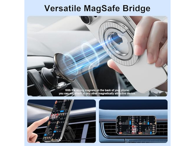 Magnetischer Telefongriffständer mit Beidseitigem Halter und Kickstand