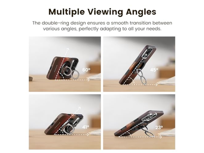 Magnetische Handygriff mit 360 Grad Rotation Kompatibel mit iPhone