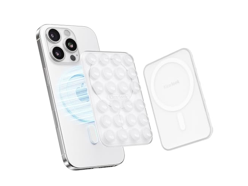 Magnetische Handyhalterung für Abnehmbaren Klebrigen Griffhalter Transparent