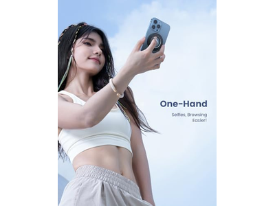 Magnetischer Telefonring für MagSafe - Starker Magnet und 360-Grad-Drehgriff