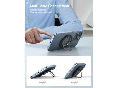 Magnetischer Telefonring für MagSafe - Starker Magnet und 360-Grad-Drehgriff