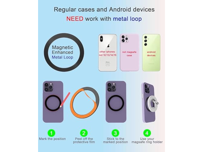 Magnetischer Ringgriff für Magsafe