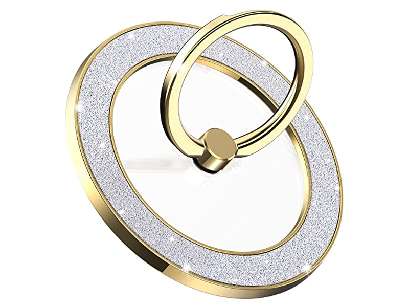 Magnetische Telefon Ringhalterung und Griff Kompatibel mit Drahtlosem Laden