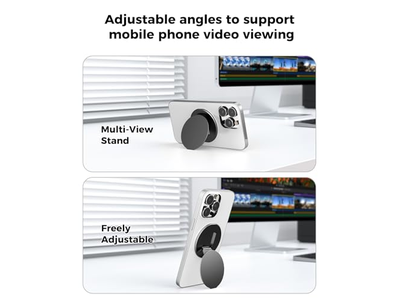 Magnetische Telefon Ringhalter und Kickstand Kompatibel mit MagSafe