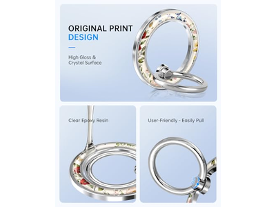 Magnetischer Ringhalter Kompatibel mit MagSafe - Abnehmbarer Griff St