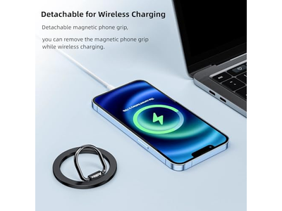 Magnetische Telefonringhalterung für MagSafe Verstellbarer Griffständer Removab