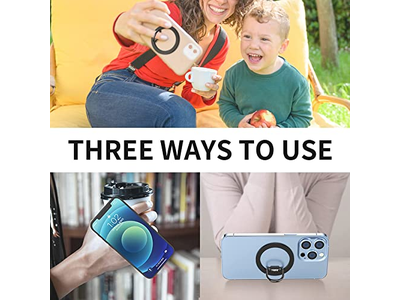 Magnetische Telefonringhalterung für MagSafe Verstellbarer Griffständer Removab