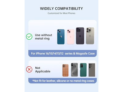 Magnetische Telefon Ringhalter Griffständer mit Floralem Design