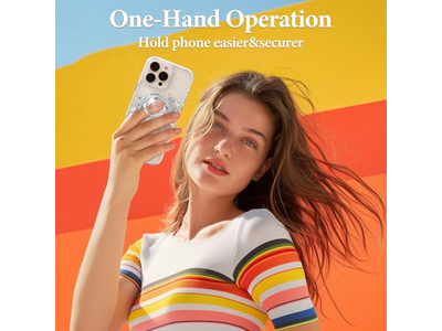 Magnetischer Ringhalter mit MagSafe Zubehör Silber