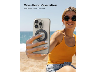 Magnetischer Telefonringhalter mit 360-Grad-Rotation für MagSafe Geräte