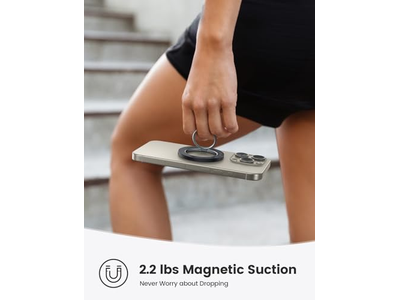 Magnetischer Telefonringhalter mit 360-Grad-Rotation für MagSafe Geräte