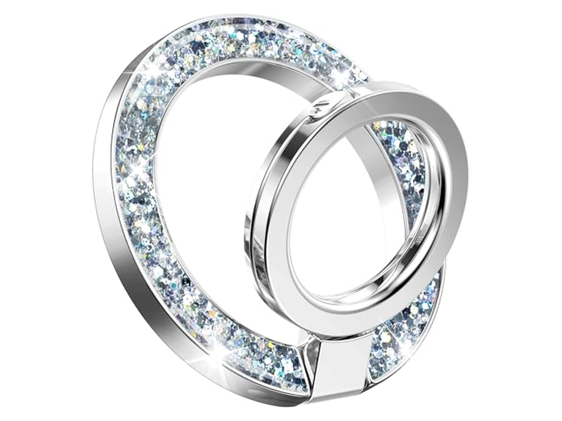 Magnetischer Telefonringhalter mit Verstellbarem Ständer und Kickstand