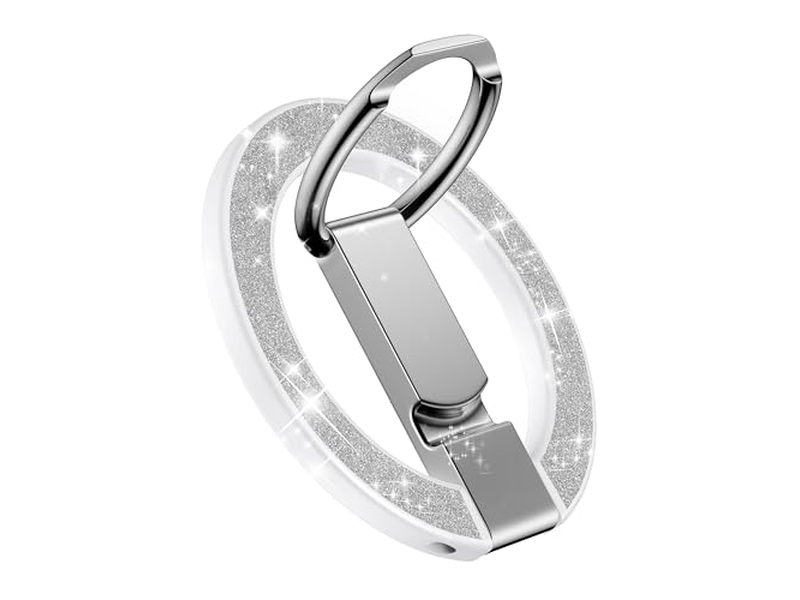 Magnetischer Telefonständer mit Ringhalter und Verstellbarem Kickstand