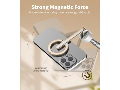 Magnetische Selfie Stick Stativ mit Aluminium Starken Magnetischen Halter
