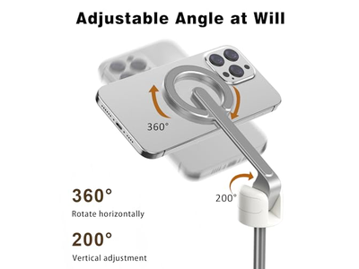 Magnetische Selfie Stick Stativ mit Aluminium Starken Magnetischen Halter