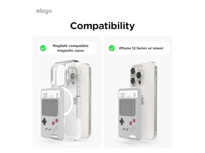 Magnet Geldbörse Kartenhalter für Zwei Karten Kompatibel mit MagSafe