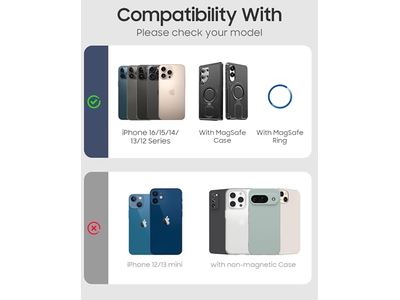 Magnetische Geldbörse Kartenhalter Hält 6-7 Karten Rfid Blockieren Ultra-Sli