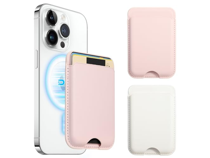 Magnetische Geldbörse Kompatibel mit MagSafe 2-Pack Kartenhalter für iPhone