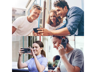 Magnetische Geldbörse für iPhone - Leichte Kartenhalter und Ständer